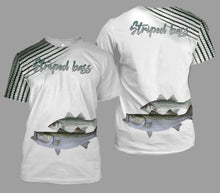 Load image into Gallery viewer, Striped bass fishing full printing
