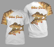 Load image into Gallery viewer, Yellow perch fishing full printing