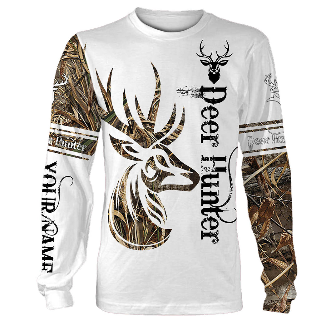 Tattoo camo deer hunter full printing customize shirt, all over print hoodie, zip up hoodie