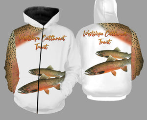 Westslope cutthroat trout fishing full printing