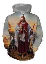 Load image into Gallery viewer, Jesus christmas shirts Jesus the good shepherd clothes