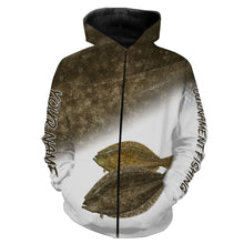 Load image into Gallery viewer, Flounder tournament fishing customize name all over print shirts personalized gift FSA42