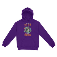 Load image into Gallery viewer, I just want to get high and go fishing D02 NQS2429 Standard Hoodie