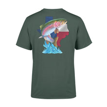 Load image into Gallery viewer, Trout fishing Texas trout season - Standard T-shirt