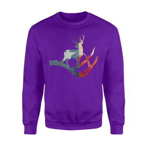 Texas deer hunting - Standard Crew Neck Sweatshirt