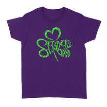 Load image into Gallery viewer, Men Women&#39;s St. Patrick&#39;s Day Shamrock T-Shirt - FSD1399D07