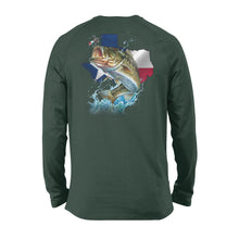 Load image into Gallery viewer, Bass season Texas bass fishing - Standard Long Sleeve