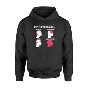 Funny Types Of Headaches Losing A Big Fish Fishing Hoodie shirt design - great present for Fishing lovers - SPH15