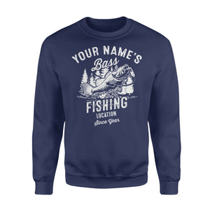 Bass fishing personalized