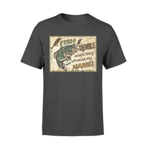 Fish tremble personalized - Standard T-shirt