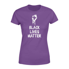 Load image into Gallery viewer, Black lives matter oversize Women&#39;s T-shirt