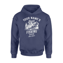 Load image into Gallery viewer, Bass fishing personalized
