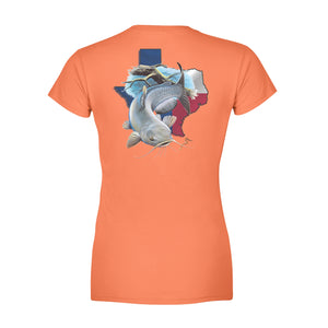 Catfish season Texas catfish fishing - Standard Women's T-shirt