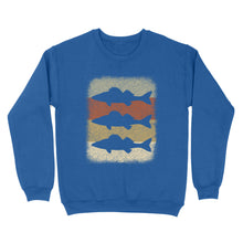 Load image into Gallery viewer, Retro vintage Walleye Fishing Shirt, Fisherman Gift D03 NQS3136 Sweatshirt