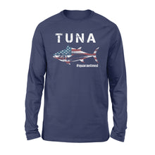 Load image into Gallery viewer, Tuna fishing US flag quarantined shirts