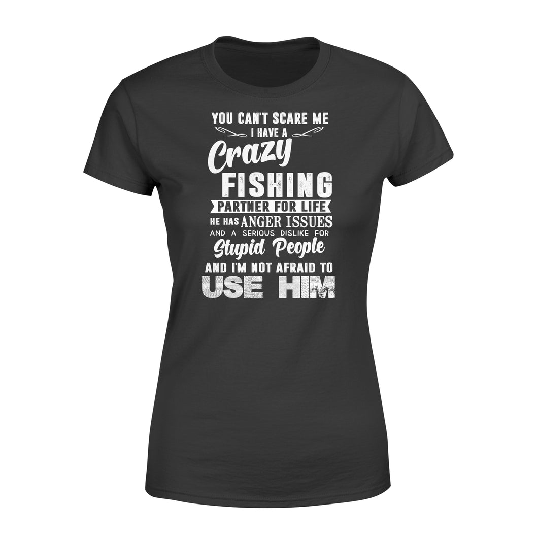 Funny Fishing Woman T-shirt 