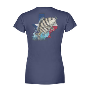 Sheepshead season Texas Sheepshead fishing - Standard Women's T-shirt