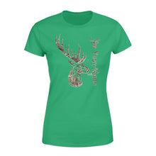 Load image into Gallery viewer, Deer hunting camo deer hunting tattoo personalized shirt perfect gift - Standard Women&#39;s T-shirt