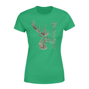 Deer hunting camo deer hunting tattoo personalized shirt perfect gift - Standard Women's T-shirt
