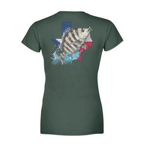 Sheepshead season Texas Sheepshead fishing - Standard Women's T-shirt