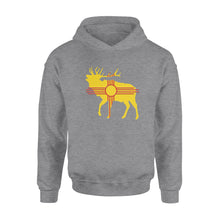 Load image into Gallery viewer, New Mexico Elk hunting Zia Symbol Hoodie - FSD1181