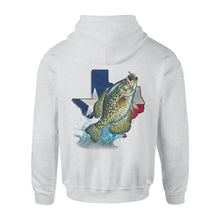 Load image into Gallery viewer, Crappie season Texas crappie fishing- Standard Hoodie