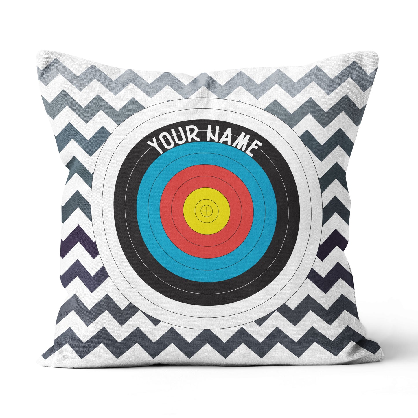 Personalized Archery 3d Target Throw Pillow Best Custom Target Pillows  TDM0764