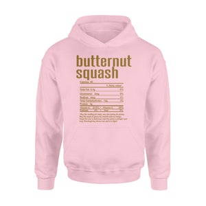 Butternut squash nutritional facts happy thanksgiving funny shirts - Standard Hoodie