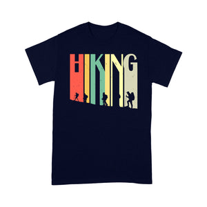 Men's Retro Hiking T Shirt Vintage Hiker Shirt Outdoors Shirt Hiker Gift Mountains Tee - FSD1391D03