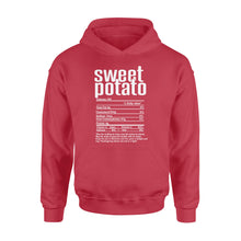 Load image into Gallery viewer, Sweet potato nutritional facts happy thanksgiving funny shirts - Standard Hoodie