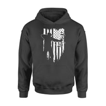 Load image into Gallery viewer, American flag bow hunting Shirts For Men Women Bow Hunter hoodie - NQSD252