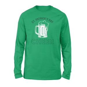 St. Patrick's Day Cheer Green Long sleeve shirt - FSD1407D08
