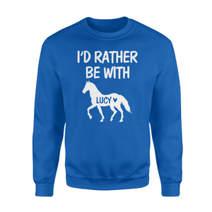 Personalized horse name shirt and hoodie - Standard Fleece Sweatshirt