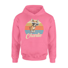 Load image into Gallery viewer, Custom name awesome Chihuahua 1970s vintage retro personalized gift - Standard Hoodie