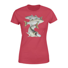 Load image into Gallery viewer, Striped Bass fishing shirt for men and women