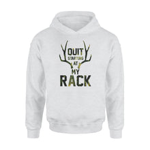 Load image into Gallery viewer, Quit starting at my rack - Standard Hoodie