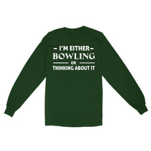 Load image into Gallery viewer, Custom bowling team jersey for bowling – personalized name close-up