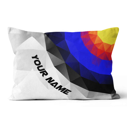 Personalized 3D Target Archery Throw Pillow Custom Pillow Archery Gifts VHM0875