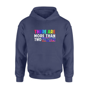 Yes, There are More than Two Genders - Standard Hoodie