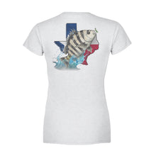 Load image into Gallery viewer, Sheepshead season Texas Sheepshead fishing - Standard Women&#39;s T-shirt