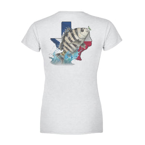 Sheepshead season Texas Sheepshead fishing - Standard Women's T-shirt