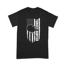 Load image into Gallery viewer, Turkey Hunting T Shirt Patriotic US American Flag Gift - FSD1385D08