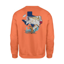 Load image into Gallery viewer, Snook fishing Texas snook season- Standard Fleece Sweatshirt