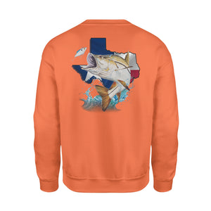 Snook fishing Texas snook season- Standard Fleece Sweatshirt