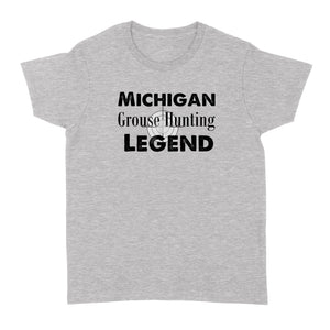 Grouse Hunting Apparel T-shirt for Michigan Bird Hunters - FSD1122
