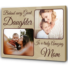 Load image into Gallery viewer, Personalized Canvas| Mother &amp; Daughter - Custom Image Canvas for Mother| Gifts for Her, Mother, Mom T166